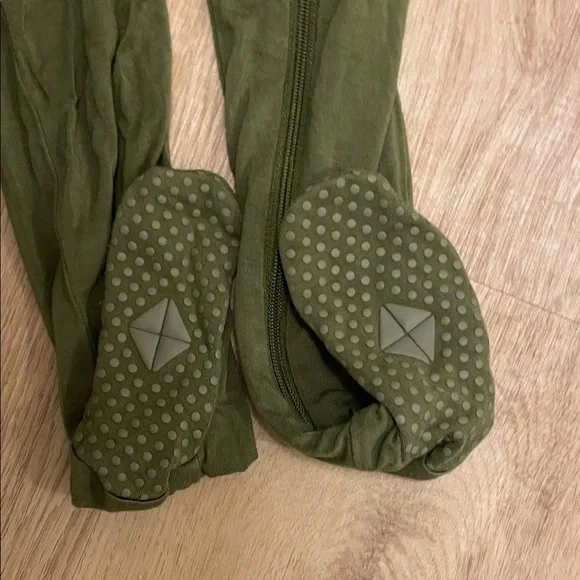 Kyte BABY Forest Green Kids Footie - Picture 5 of 6